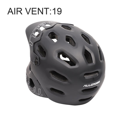 Cairbull CB-49 Cycling Helmet 56~62cm Adult Full Face Mountain Road Bicycle Full Covered 19 Vents Downhill Motorcycle Helmet