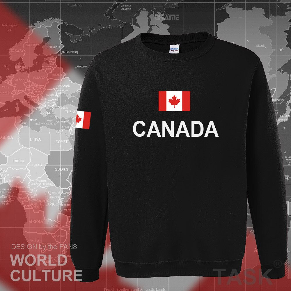 Canada Unisex Hoodie Sweater Spring Autumn Unisex Kpop Costume Harajuku Streetwear Men/Women/Kids 2020 kpop