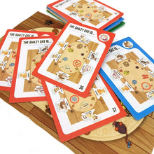 将图片加载到图库查看器，Cat Crimes Dog Crimes Brain Board Game for Boys and Girls Kids Family Party Blame Logic Fun Card Game Smart Playing cards
