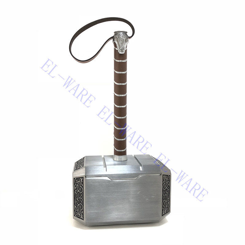 Cattoys Metal Hammer 1:1 Scale Thor Hammer 43CM Replica Collection Modell Toy Gift Cosplay Prop Mjolnir With Original Box
