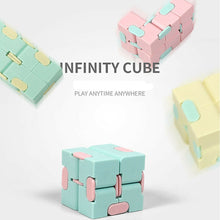 Charger l&#39;image dans la galerie, Children Adult Decompression Toy Infinity Magic Cube Square Puzzle Toys Relieve Stress Funny Hand Game Four Corner Maze Toys
