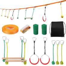 Load image into Gallery viewer, Children Climbing Ninja Rope Ninja Line Obstacle Training Equipment Kids Fun Slack Line Outdoor Children&#39;s Sports Equipment
