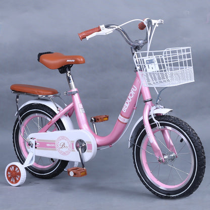 Children Girls Bicycle Princess 12/14/16/18 Inch Ride on 3-10 Years Old Kid Bicycle with Training Wheels Outdoor Biking-bike