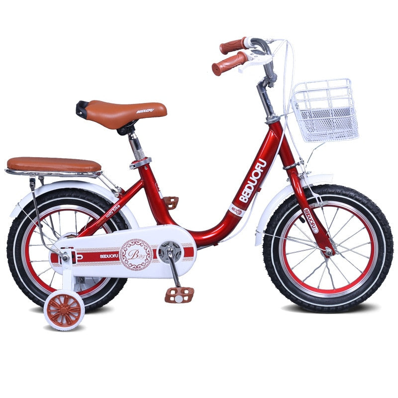 Children Girls Bicycle Princess 12/14/16/18 Inch Ride on 3-10 Years Old Kid Bicycle with Training Wheels Outdoor Biking-bike