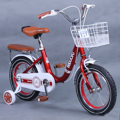 Children Girls Bicycle Princess 12/14/16/18 Inch Ride on 3-10 Years Old Kid Bicycle with Training Wheels Outdoor Biking-bike