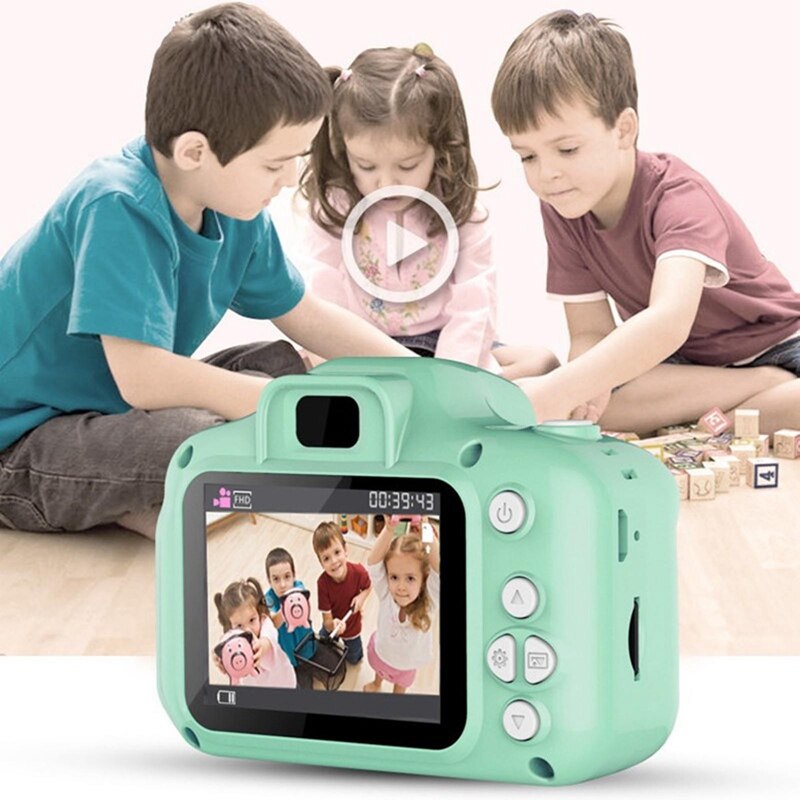 Kids Camera Mini Educational Toys For Children Baby Gifts Birthday Gift Digital Camera 1080P Projection Video Camera