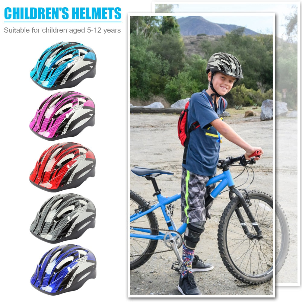 Children Skating Cycling Helmet Skateboard Riding Kid Bicycle Safety Helmet Outdoor Sports Multifunction Anti-fall Safety Helmet