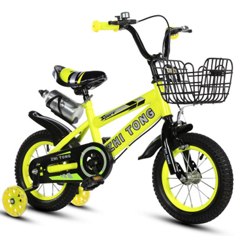 Children bicycle boys and girls riding bicycle 12/14/16/18 inch children student bicycle lights