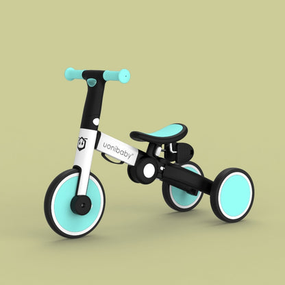 Children's Scooter 3 In 1 Kids Balance Bike Foldable  Tricycle Scooter Ride on Toy for Child 1-5 Years Old