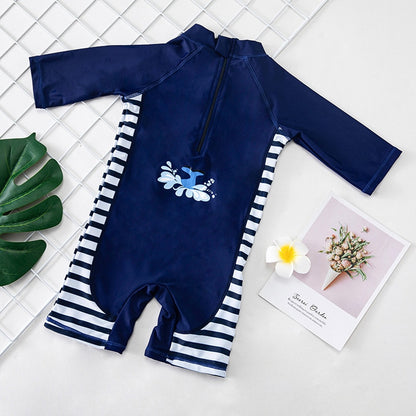 Children's Swimmwear Baby Bathing Suit 2 Pieces Shark 2020 Sunbathing Swimming Suits Wear for Boys Toddler Kids Beach Swimwear