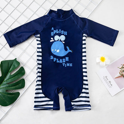 Children's Swimmwear Baby Bathing Suit 2 Pieces Shark 2020 Sunbathing Swimming Suits Wear for Boys Toddler Kids Beach Swimwear