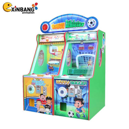 Children's basketball machine football machine happy baby parent child paradise game machine