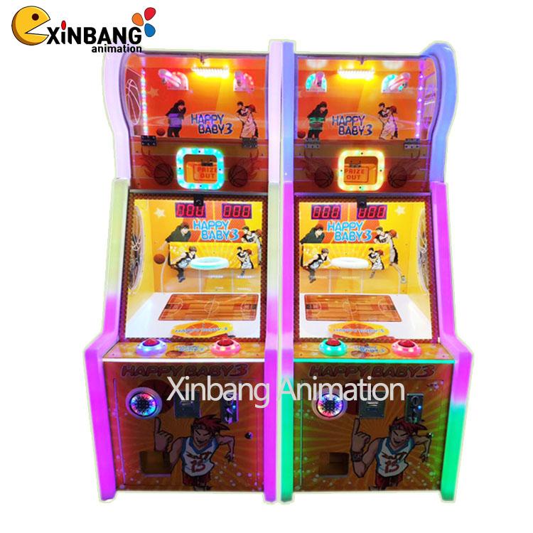 Children's basketball machine football machine happy baby parent child paradise game machine