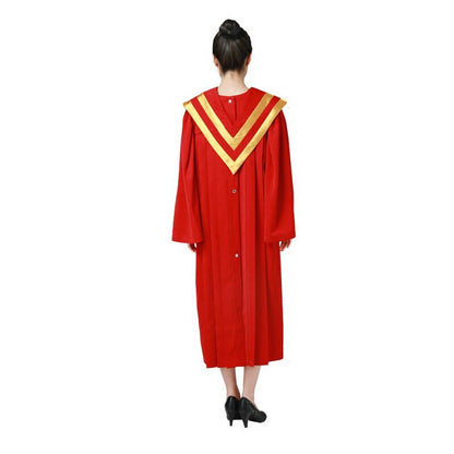 Unisex Choir Gowns Ladies Mens Priest Gown Preachers Church Graduation Sabbath Anthem Party Outfit Church 3 Color Choir Robe