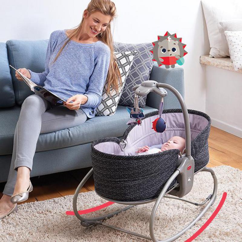 Christie Chung Recommends Tinylove Baby Sleeping Rocking Chair Baby Music Soothing Cradle Bed Newborn Rocking Chair