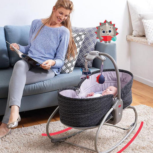 Christie Chung Recommends Tinylove Baby Sleeping Rocking Chair Baby Music Soothing Cradle Bed Newborn Rocking Chair