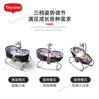 Christie Chung Recommends Tinylove Baby Sleeping Rocking Chair Baby Music Soothing Cradle Bed Newborn Rocking Chair