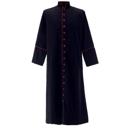 Church Priest Cassock Clergy Robe Preacher Women Man Missionary Liturgical Single Breasted Minister Choir Vestments