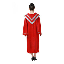 Charger l&#39;image dans la galerie, Church Service Red Green Vestment Choir Robe Gown Ladies Mens Priest Preachers Church Graduation Sabbath Anthem Party Outfit
