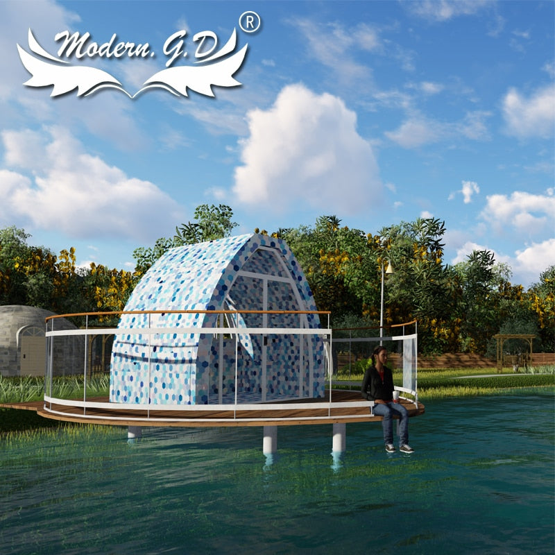 Circular Mobile Domed Bungalow Star tent house