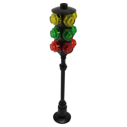 City Building Blocks Flower Piano Bookshelf Toilet Train Traffic Light Ashbin Creator Toys For Children Compatible MOC Citys Toy