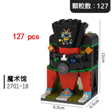 Load image into Gallery viewer, City Miniature Views Mini Street Coffee Shop Model Building Blocks Kits Bricks Kids Toys Girls Boys Flower Food Retail Store
