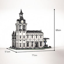 Cargar imagen en el visor de la galería, City Street View Scene Modular Architecture Train Station Building Blocks MOC Construction Model Bricks Kids DIY Toys Christmas Gifts
