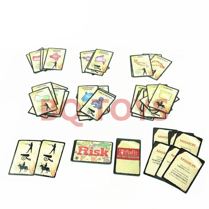Classic RISK Cludo Star Wars Transformers Harry Potter Card Dice Board Game English Version Family Party Games Adult Kids Toys