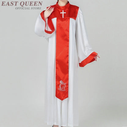 Clergy robes adult priest costume dress choir church dresses Christian clothing  DD1274