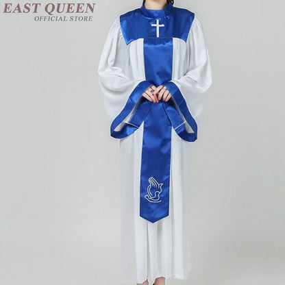 Clergy robes adult priest costume dress choir church dresses Christian clothing  DD1274