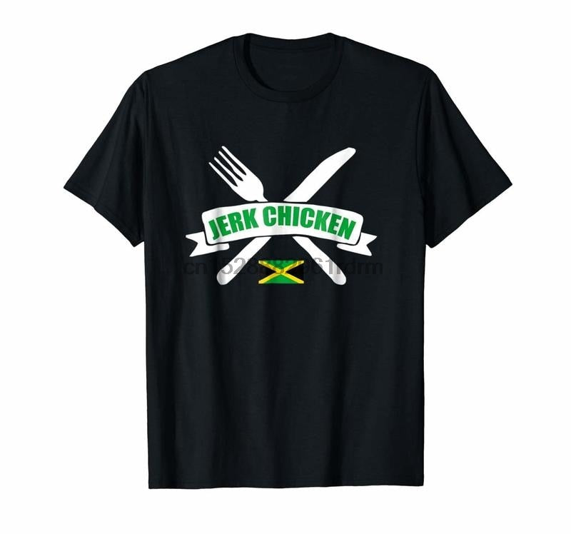 Storecastle Jerk Chicken Jamaican Food Funny Gift T Shirt 1510 Clothing