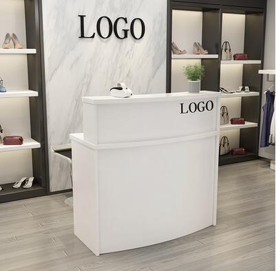 Clothing Chop Cashier Counter Small Shop Cashier Table Reception Desk Barbershop Salon Bar Counter Business