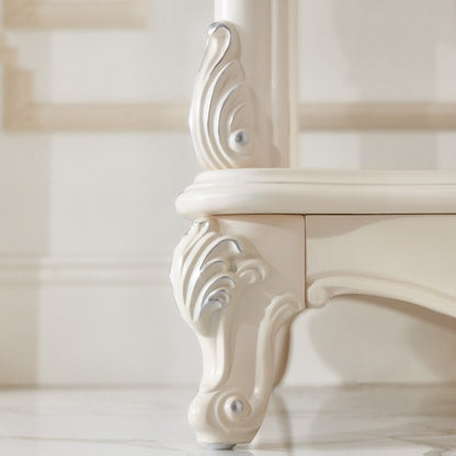 Coffee End Tables Simple Mini Square Assembly Living Room Furniture White Hollow Design European Style Sofa Side