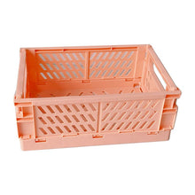 Load image into Gallery viewer, Collapsible Crate Plastic Folding Storage Box Basket Utility Cosmetic Container Desktop Holder Home Use
