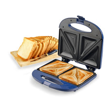 Load image into Gallery viewer, Colorful electric JOCCA SANDWICHERA with 750W. Automatic and non-stick bread toaster double heating for home
