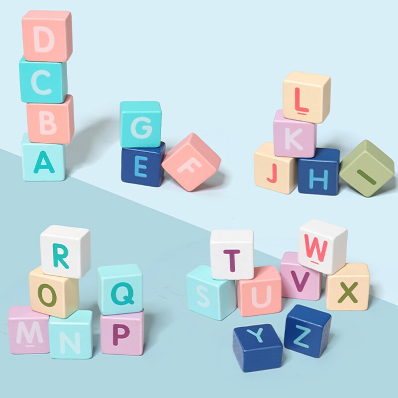 Colourful Wooden Toys City Traffic Scenes Geometric Shape Assembled Building Blocks 100 Pcs Early Educational Toys For Kids