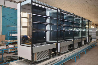 Commercial Refrigerator Cold Showcase Fridge For Vegetable Drinks Water Freezing Equipment