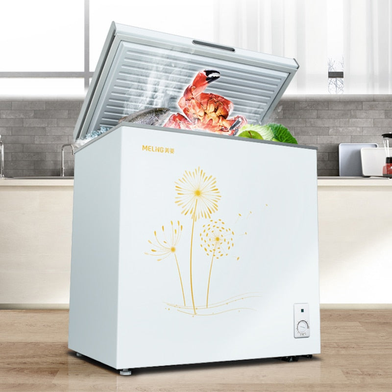 Commercial beverage cooler Large capacity double temperature Refridgerator Deep freezer Grade 1 energy efficiency small fridge