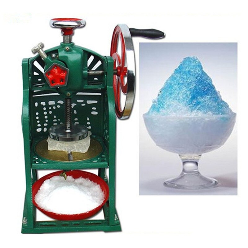 Commercial ice shaver snow cone maker ice crusher block shaving machine