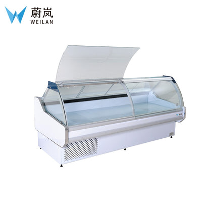 Commercial refrigeration equipment hot food showcase deli counter