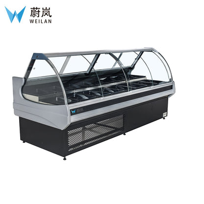 Commercial refrigeration equipment hot food showcase deli counter