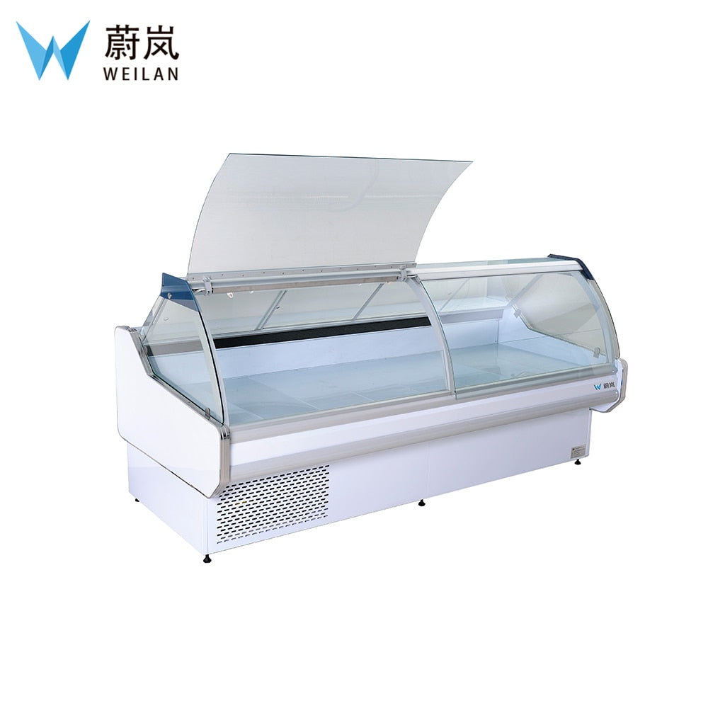 Commercial refrigeration equipment hot food showcase deli counter