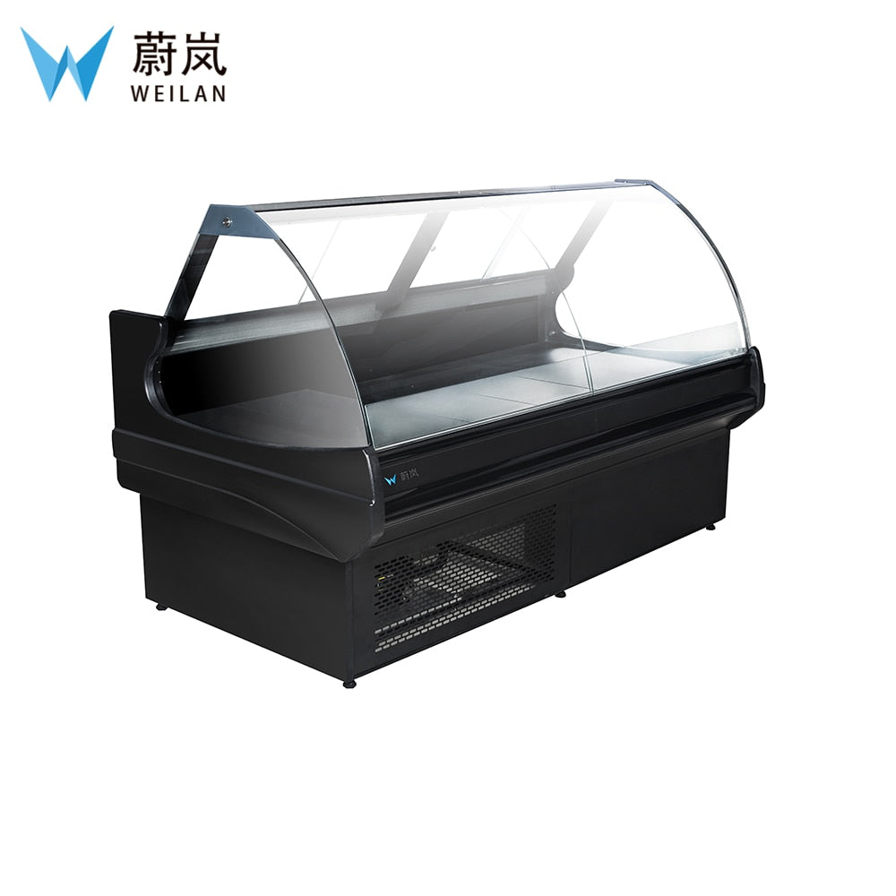 Commercial refrigeration equipment hot food showcase deli counter