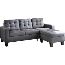 将图片加载到图库查看器，Convertible Sectional Sofa Couch Fabric L-Shaped Couch Living Room Furniture Corner Sofa Set
