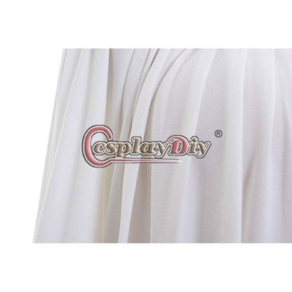 Cosplaydiy Traditional Women Church ALB White Vestments Chasuble Catholic Priests Clergy Surplice Costume L320