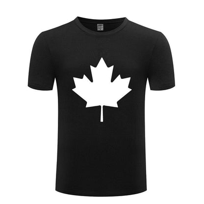 Unisex Canada T-shirt Cotton Men Women Children Short Sleeve Canada or Toronto Maple Leaf T-shirt Printing Tops