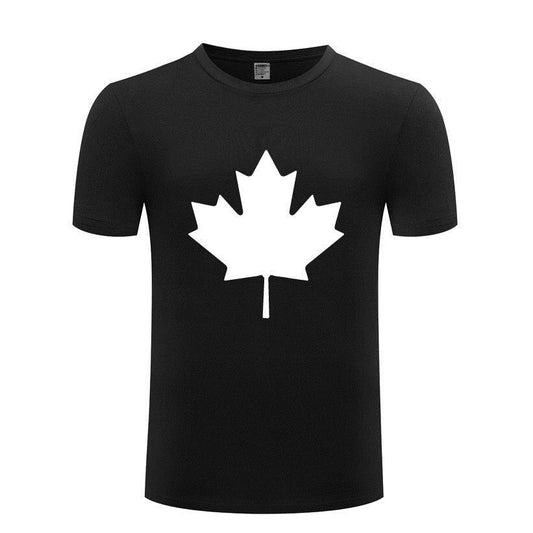 Unisex Canada T-shirt Cotton Men Women Children Short Sleeve Canada or Toronto Maple Leaf T-shirt Printing Tops