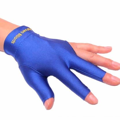Cue Pool Shooters Open 3 Fingers Glove Billiard Gloves Snooker Gloves Print Letter High Quality Billiard Accessories #263481