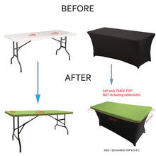 将图片加载到图库查看器，Custom Rectangular Tablecloths Top Spandex Stretch Table Top
