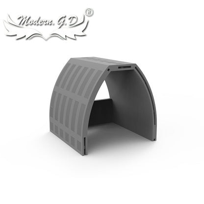 Customized Outdoor Clamping Tent Luxury Steel Prefabricated Dome House